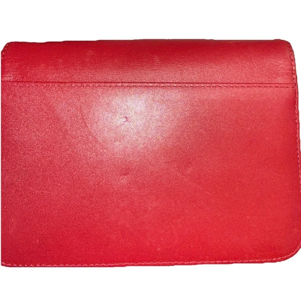 VTG  Etienne Aigner  Red Leather Wallet, Clutch